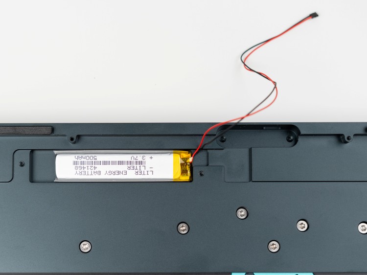 Battery installed in case
